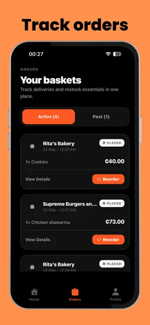 Vendor Menu